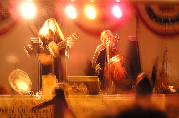 Kindred performing on stage